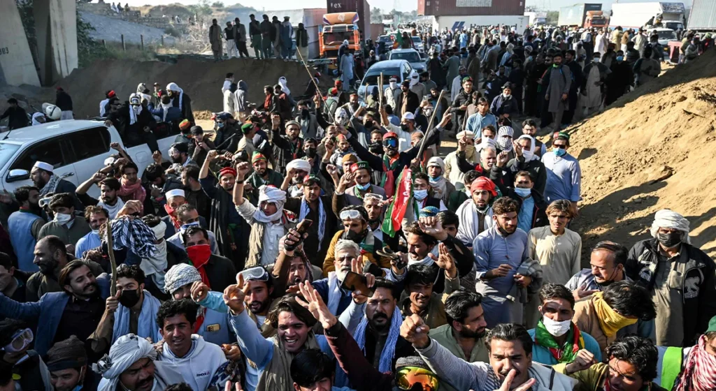 PTI protest